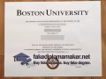 How to buy Boston University degree in Financial Management?