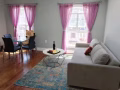 新泽西Jersey City自住房 2b1b 室内洗烘，带基本家具，即日起租，带阳台大卧室1800，小卧室1600
