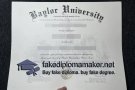 What's the cost to buy Baylor University diploma?
