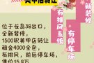 长岛38出口甲店转让15.8万