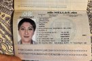 Resident permit,passport ID card, driving license