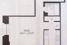曼岛34街中城西豪楼超大全新装修studio转租 ktown食堂