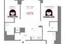 LIC工业风大楼客厅月付1475