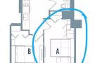 lic 酒店式公寓 卧室转租