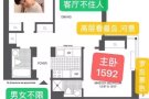 罗岛好风景2b找室友 客厅不住人主卧1592