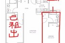 Newport近path站2b2b主卧出租-$1500/月-客厅不住人