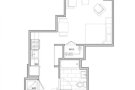 个人转租Jersey City Studio 每月$1850 十一月中即可入住