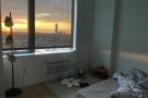 Jersey City 351 Marin 高层2B2B 隔断客厅转租（限女生）