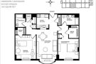 新泽西 City Place, EdgeWater 2b2b 河边公寓招客厅室友免费停车
