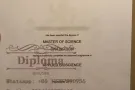 The fastest way to customize a fake ARU Master of Science ce