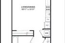 新泽西studio 2k转租拎包入住