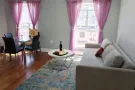 新泽西Jersey City自住房 2b1b 室内洗烘，带基本家具，即日起租，带阳台大卧室1800，小卧室1600