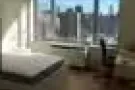曼哈顿midtown 豪华公寓次卧客厅1月拎包入住