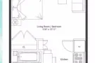 长岛市，Studio，$2266, 设施齐全，健身房，房顶天台，Lounge，
