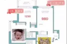 罗岛高层河景房2b2b次卧&客厅 5月底入住