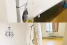 电梯公寓1室1厅洗烘机
