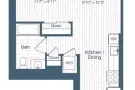 HAUS25- 豪华新楼超大Studio 575sqft 拎包入住