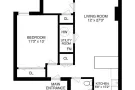 新泽西WEST NEW YORK 2B1B主卧出租1400