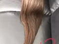 本人有半真半假的長形美麗的假頭髮出售