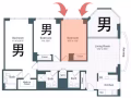 【Newport】泽西城 Marbella 顶楼39楼无敌海景3B3B次卧转租