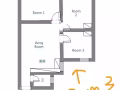 哥大附近 5.17-7.30 3b1b 1400全包拎包入住 可议