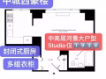 中城西豪楼 中高层河景大户型Studio