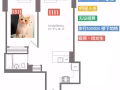 BK downtown豪楼找女生厅卧，仅1111，1月初入住