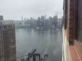 Long Island City 長島市面對東河高層豪華公寓兩室一廳出租