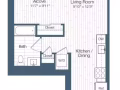 HAUS25- 豪华新楼超大Studio 575sqft 拎包入住