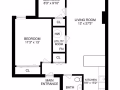 新泽西WEST NEW YORK 2B1B主卧出租1400